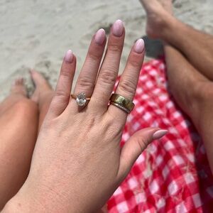 Oura Gold Jewelry Ring Set